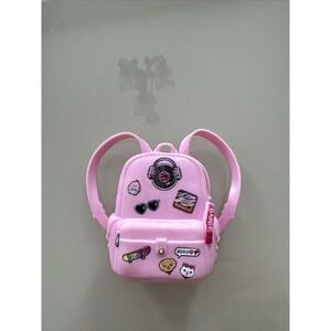 Barbie Dreamhouse Adventure Doll Pink Backpack Bag Mattel Travel Vacation FWV25